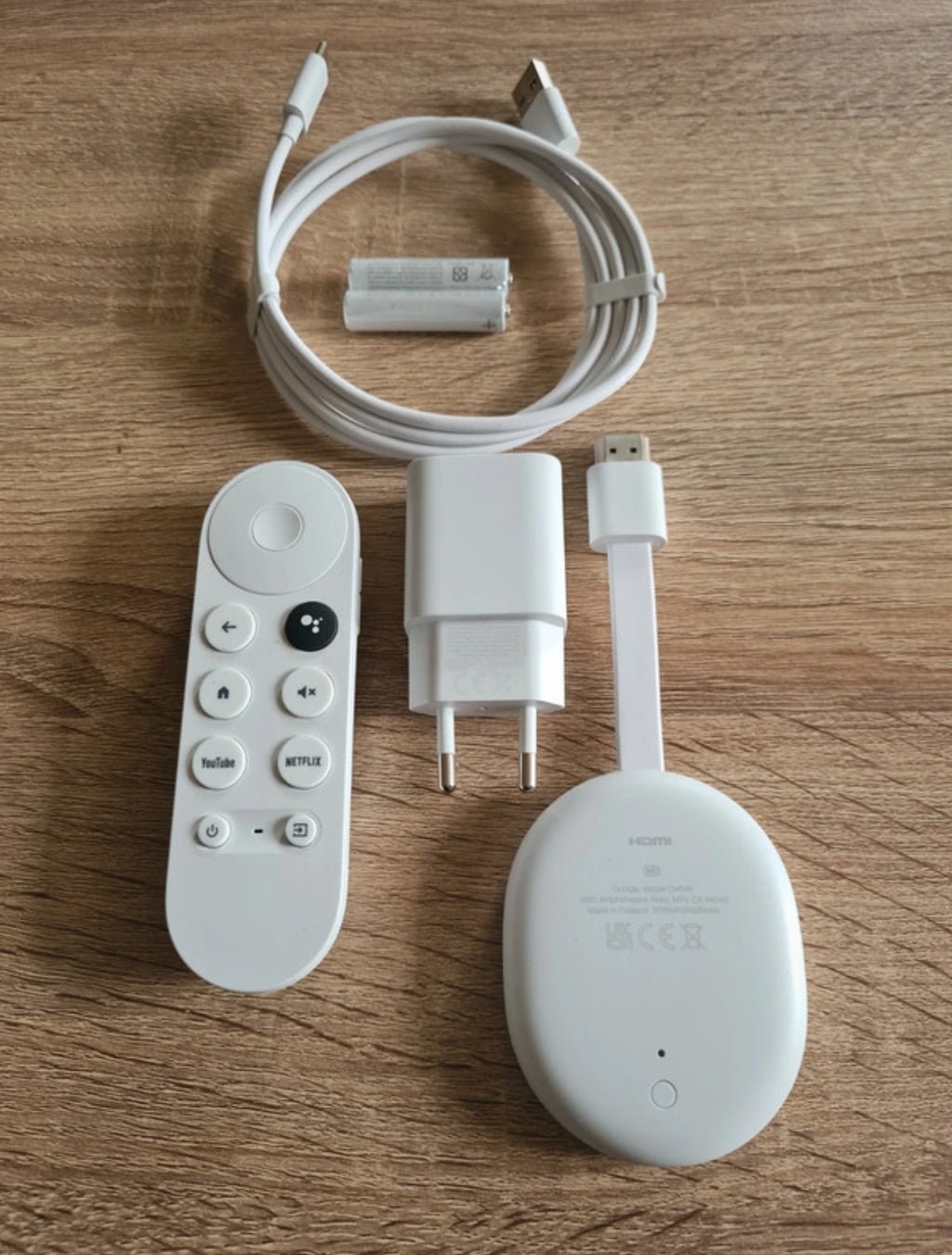 Google Chromecast HD met Google TV