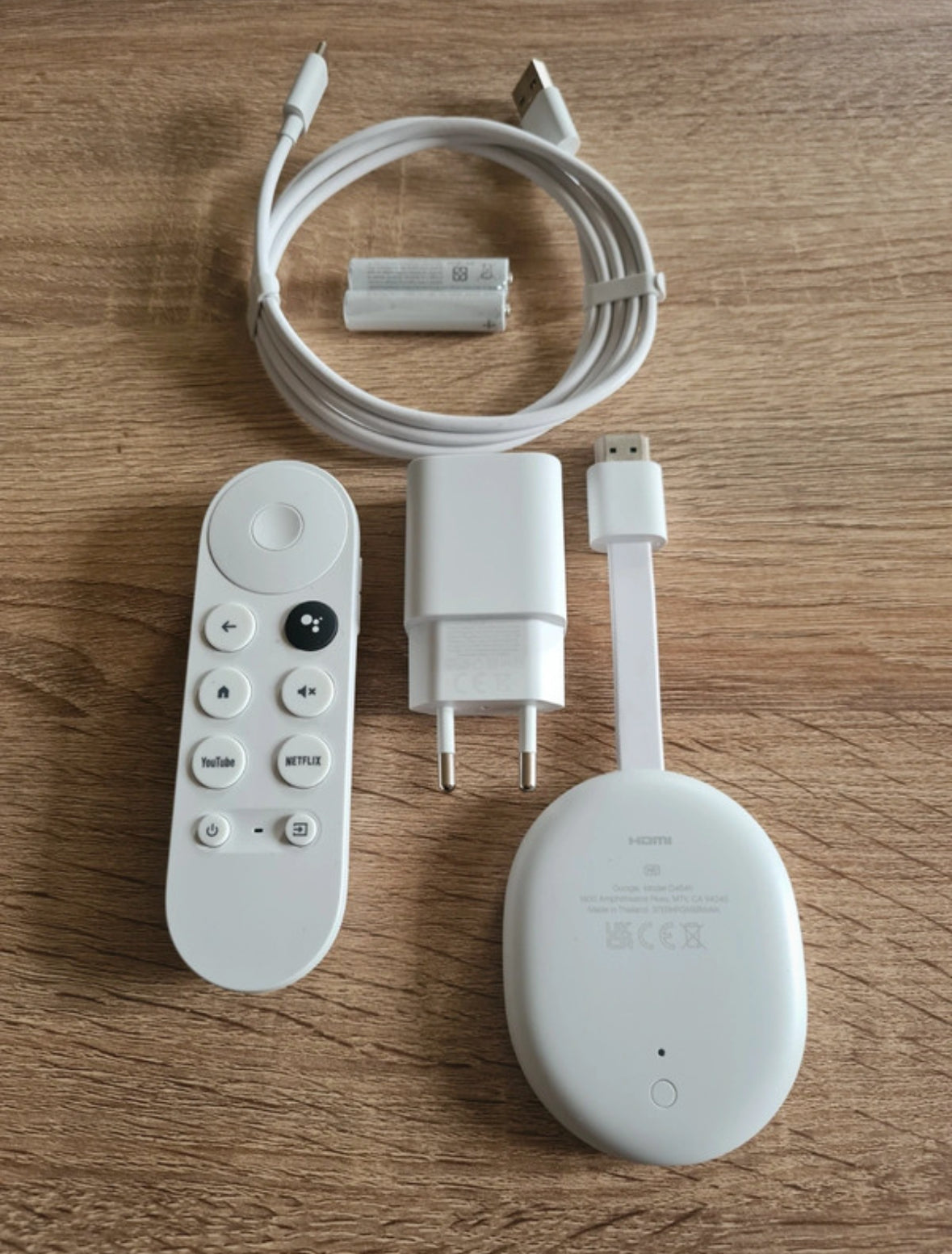 Google Chromecast HD met Google TV